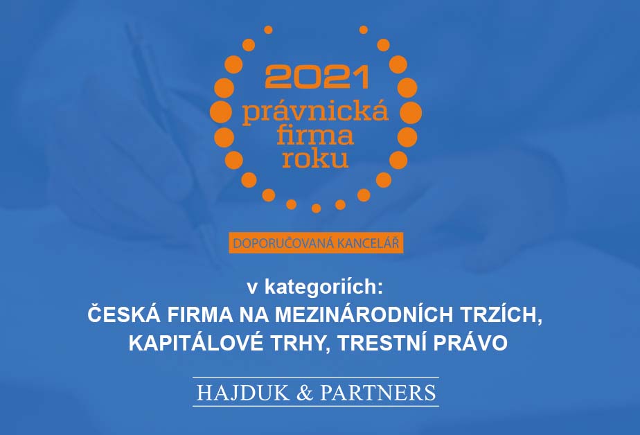 Umístění v žebříčku Právnická firma roku